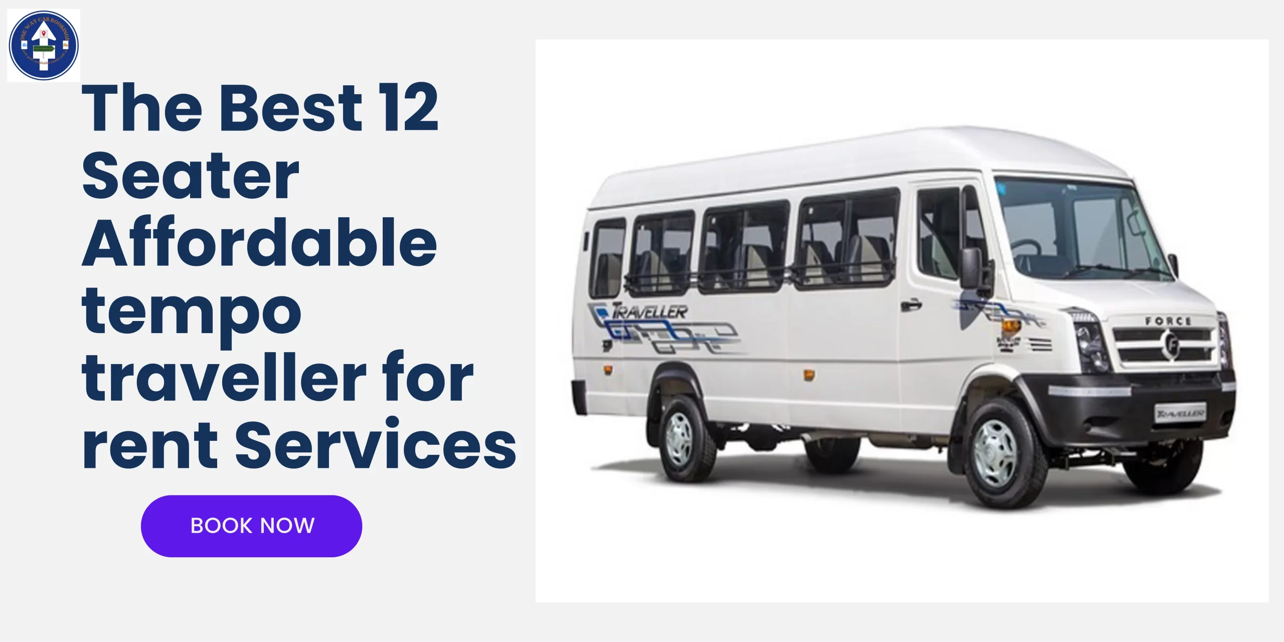 The Best 12 Seater Affordable Tempo Traveller For Rent Services