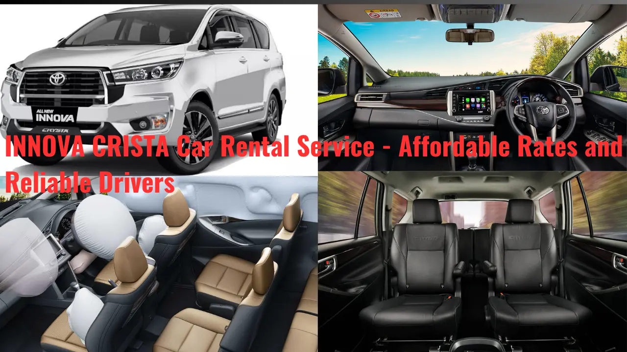 INNOVA CRISTA Car Rental Service Affordable Rates and Reliable Drivers in Bangalore